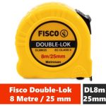 FİSCO DOUBLE-LOK ŞERİT METRE 8/25 MM